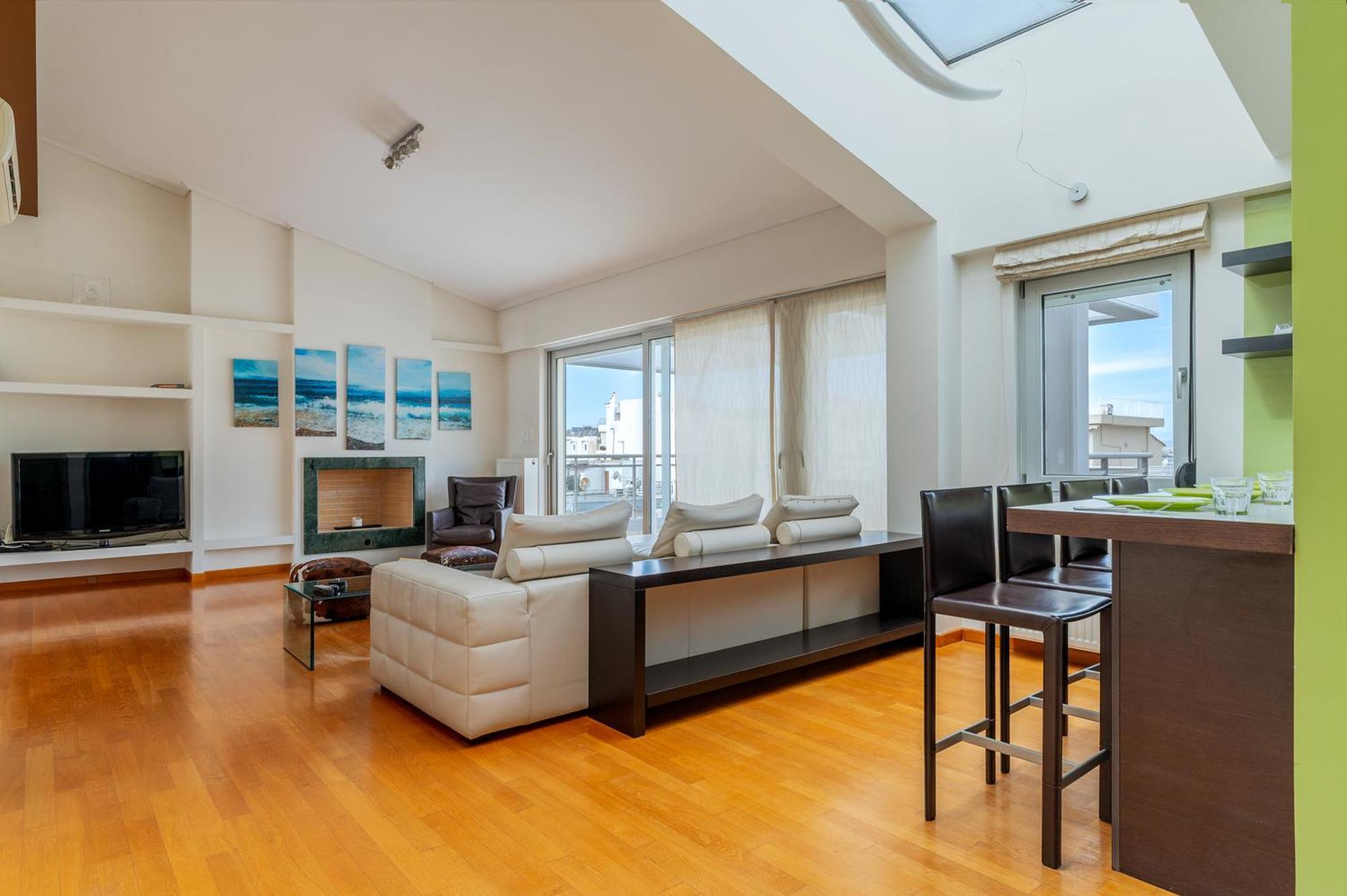 Elvita Athens Sea View Maisonette Exterior photo